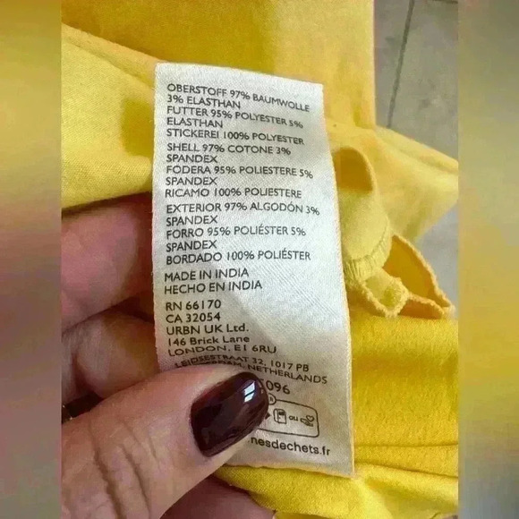 Anthropologie Cutwork Mini Shift Dress - Picture 4 of 8